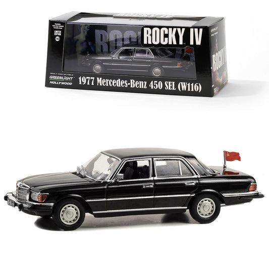 Greenlight Rocky IV (1985) 1977 Mercedes-Benz 450 SEL (W116) 1:43 GL86640