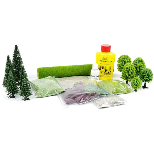 Gaugemaster GM1000 Model Scenery Starter Set (GM194) Layout/Diorama/Scenics