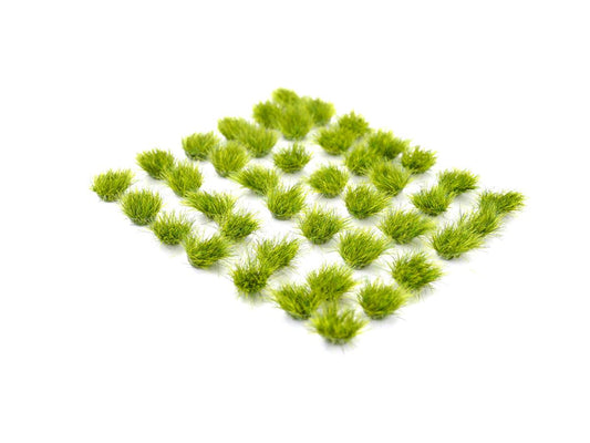 GAUGEMASTER Meadow Green 6mm Grass Tufts (42) GM1631 OO Gauge