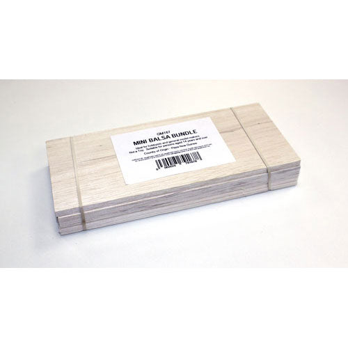 GAUGEMASTER Balsa Wood - Mini Bundle (50 x 76 x 229mm) OO Gauge Scenics GM167
