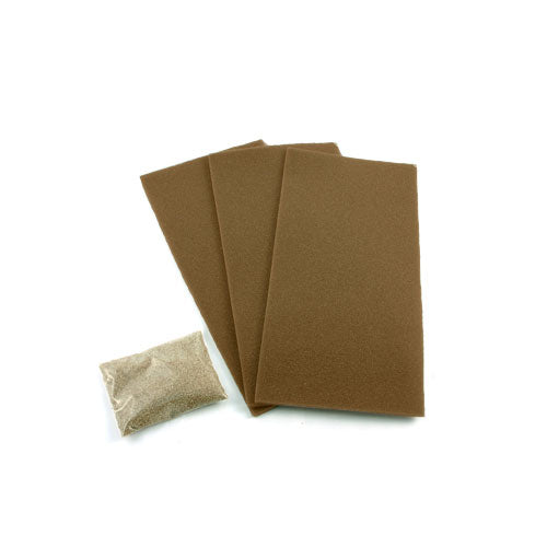 GAUGEMASTER Ballasted Underlay - Brown Point & Crossing Kit OO Scenics GM214