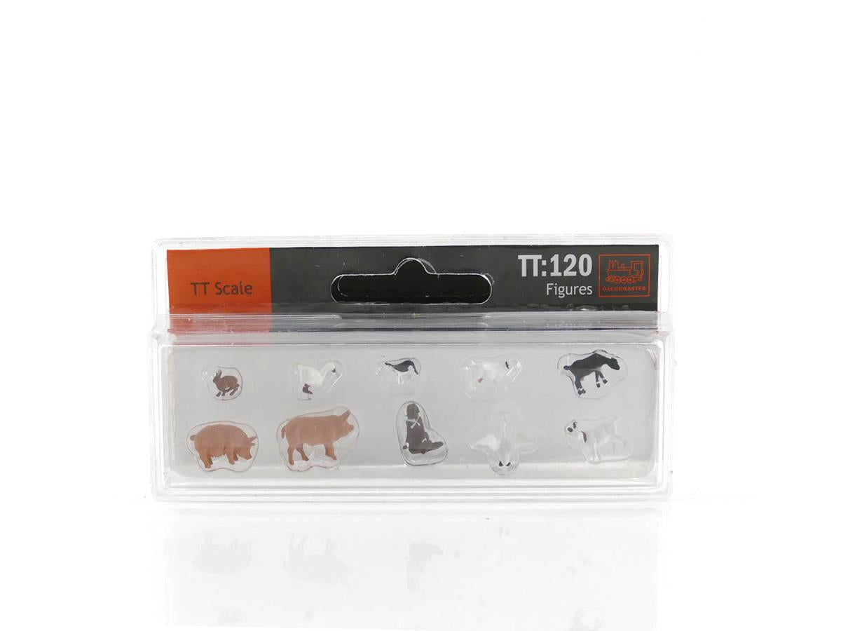 Gaugemaster Farm Animals (10) Figure Set GM3910155 TT