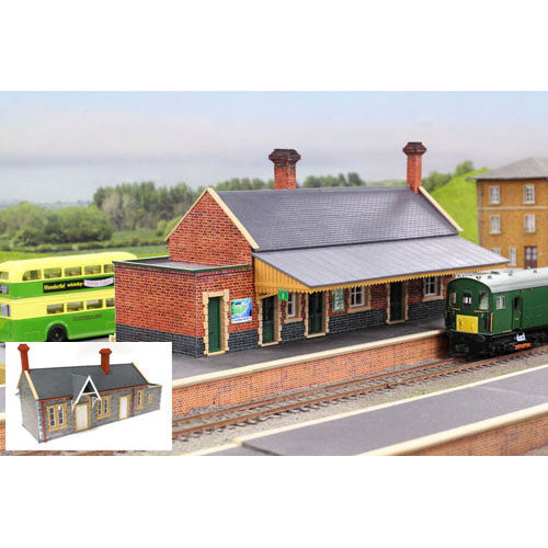 GAUGEMASTER Fordhampton Station Plastic Kit OO Gauge GM401
