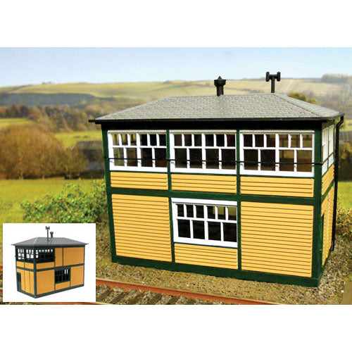 GAUGEMASTER Fordhampton Signal Box Plastic Kit OO Gauge GM402