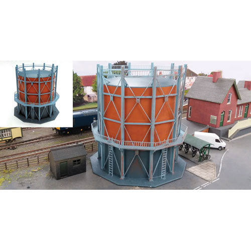 GAUGEMASTER Fordhampton Gasometer Plastic Kit OO Gauge GM412