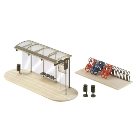 GAUGEMASTER Fordhampton Bus Shelters Plastic Kit OO Gauge GM423