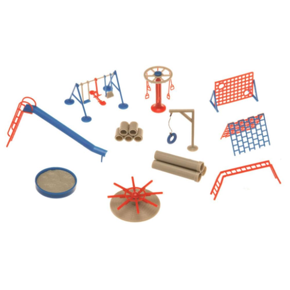 GAUGEMASTER Fordhampton Playground Plastic Kit OO Gauge GM426