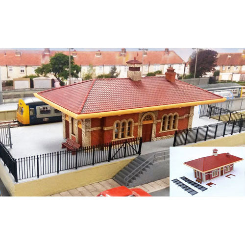 GAUGEMASTER Mortimer GWR Station Plastic Kit OO Gauge GM430