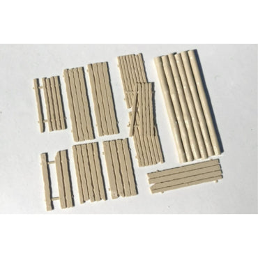 Gaugemaster GM459 Assorted Timber Set OO Gauge Building Scenery