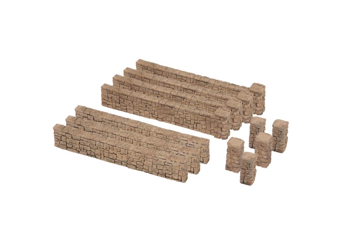 GAUGEMASTER GM478 Garden Stone Walling 71cm OO Gauge