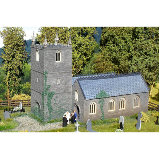 Gaugemaster Structures GM483 Fordhampton Chuch Kit OO Gauge Building Kit