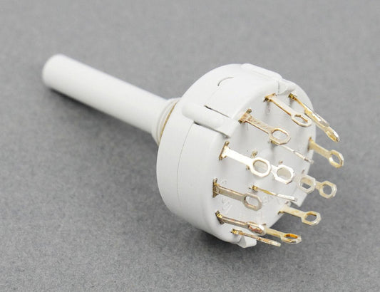 GAUGEMASTER Rotary Switch - 4 Pole 3 Way GM522