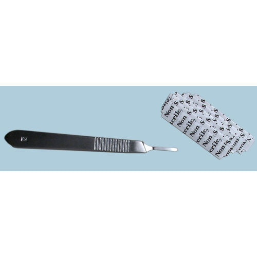 GAUGEMASTER Stainless Steel Scalpel & Blades GM614