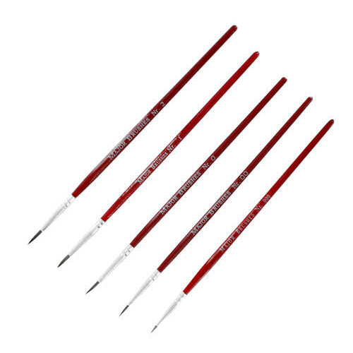 GAUGEMASTER Deluxe Paintbrush Set (5 Sable Brushes) GM670