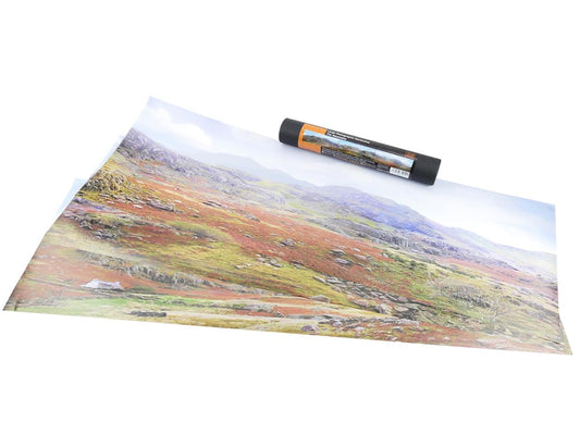 GAUGEMASTER The Mountains Large Photo Backscene (2744x304mm) GM710 OO Gauge