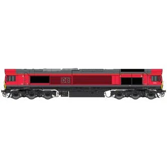 Gaugemaster Class 66 009 DB Cargo Red (DCC-Fitted) GM7210402 O