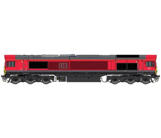 Gaugemaster Deluxe Class 66 009 DB Cargo Red (DCC-Sound) GM7210404 O