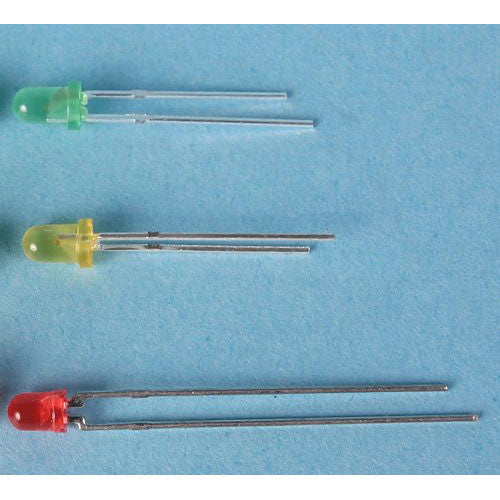 GAUGEMASTER LED Yellow 3mm 12v (5) Use GM76 Resistors GM82