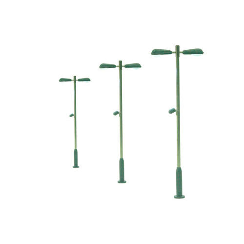 GAUGEMASTER Modern Double Head Adjustable Height Lamp (3) OO Gauge GM830