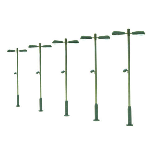 GAUGEMASTER Modern Double Head Adjustable Height Lamp -Value Pack OO Gauge GM880