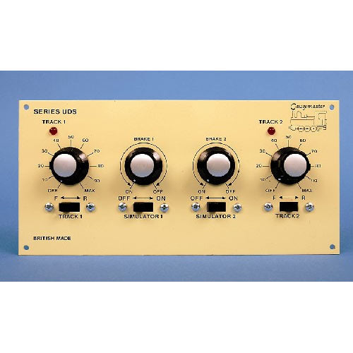 GAUGEMASTER Twin Track Panel Mounted Controller w/ Simulation GMC-UDS