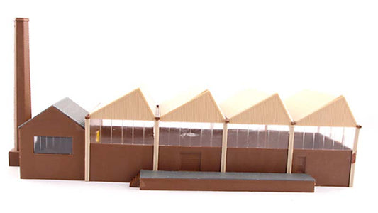 Kestrel Old Factory with Chimney Kit N Gauge GMKD1001