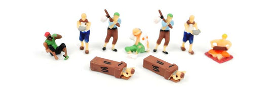 Kestrel Homeless People (9) Figure Set N Gauge GMKD71