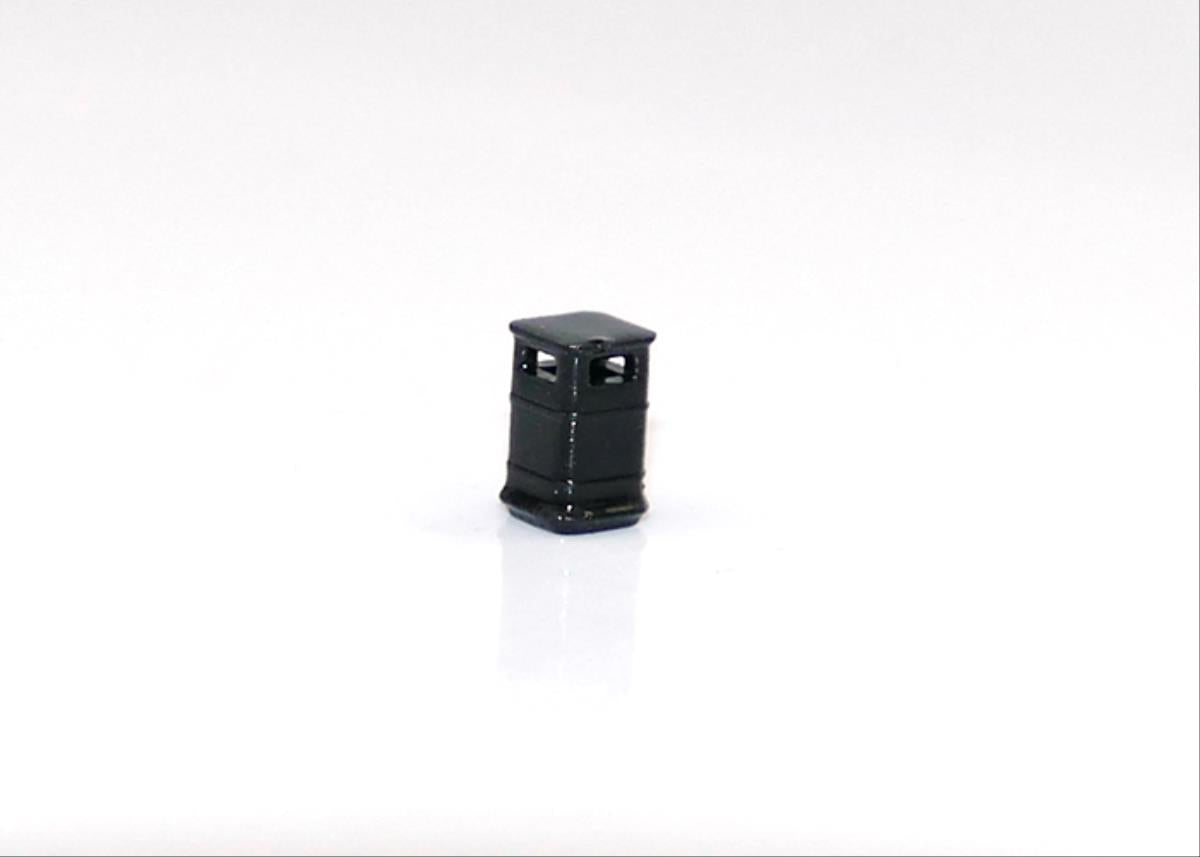 Kestrel GMKD80 Litter Bins 4pcs (Pre-Built) N Gauge