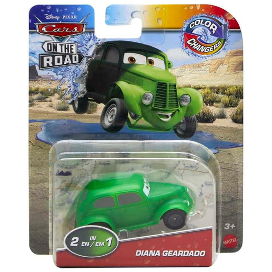 Disney Pixar Cars: Colour Changers - Diana Geardado Toy Car HMD69