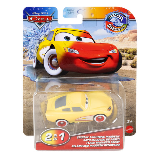 Disney Pixar Cars: Colour Changers - Cruisin' Lightning McQueen JHG37