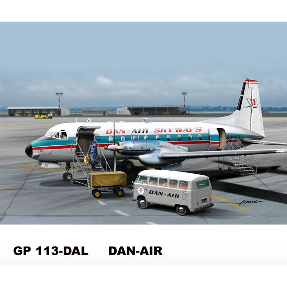 Mach 2 GP.113-DAL Hawker-Siddeley HS.748 Dan-Air Skyways 1:72 Model Kit