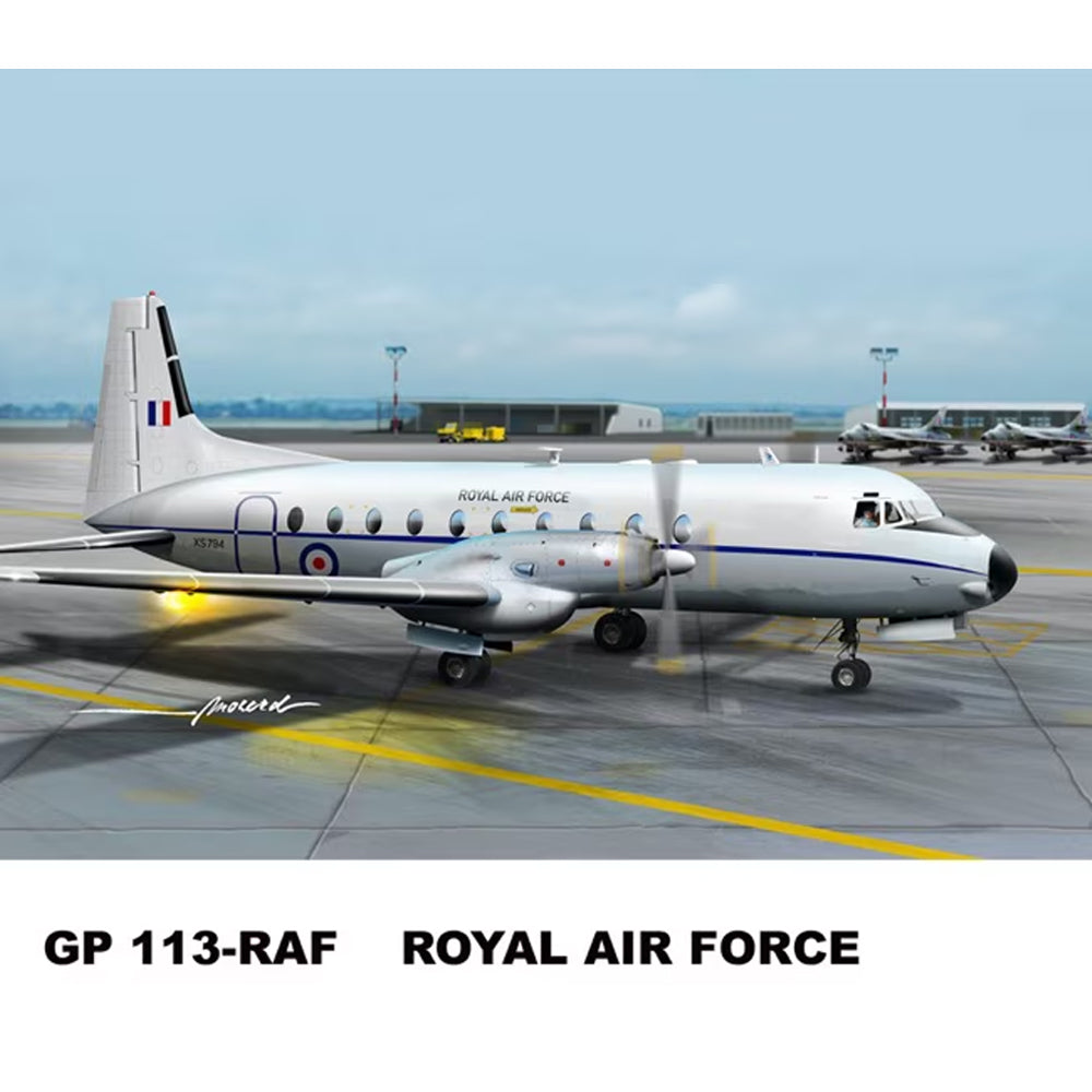 Mach 2 GP.113-RAF Hawker-Siddeley HS.748 RAF 1:72 Model Kit