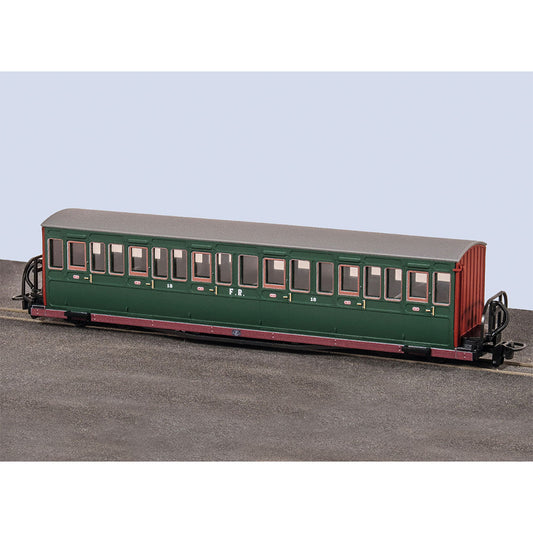 PECO GR-603B Short Coach, Col Stephens No.18 Bowsider OO9 Gauge
