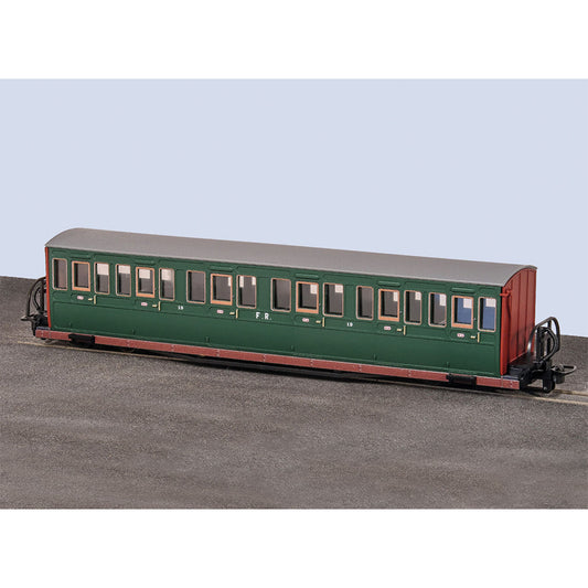 PECO GR-623A Long Coach, Col Stephens No.19 Bowsider OO9 Gauge