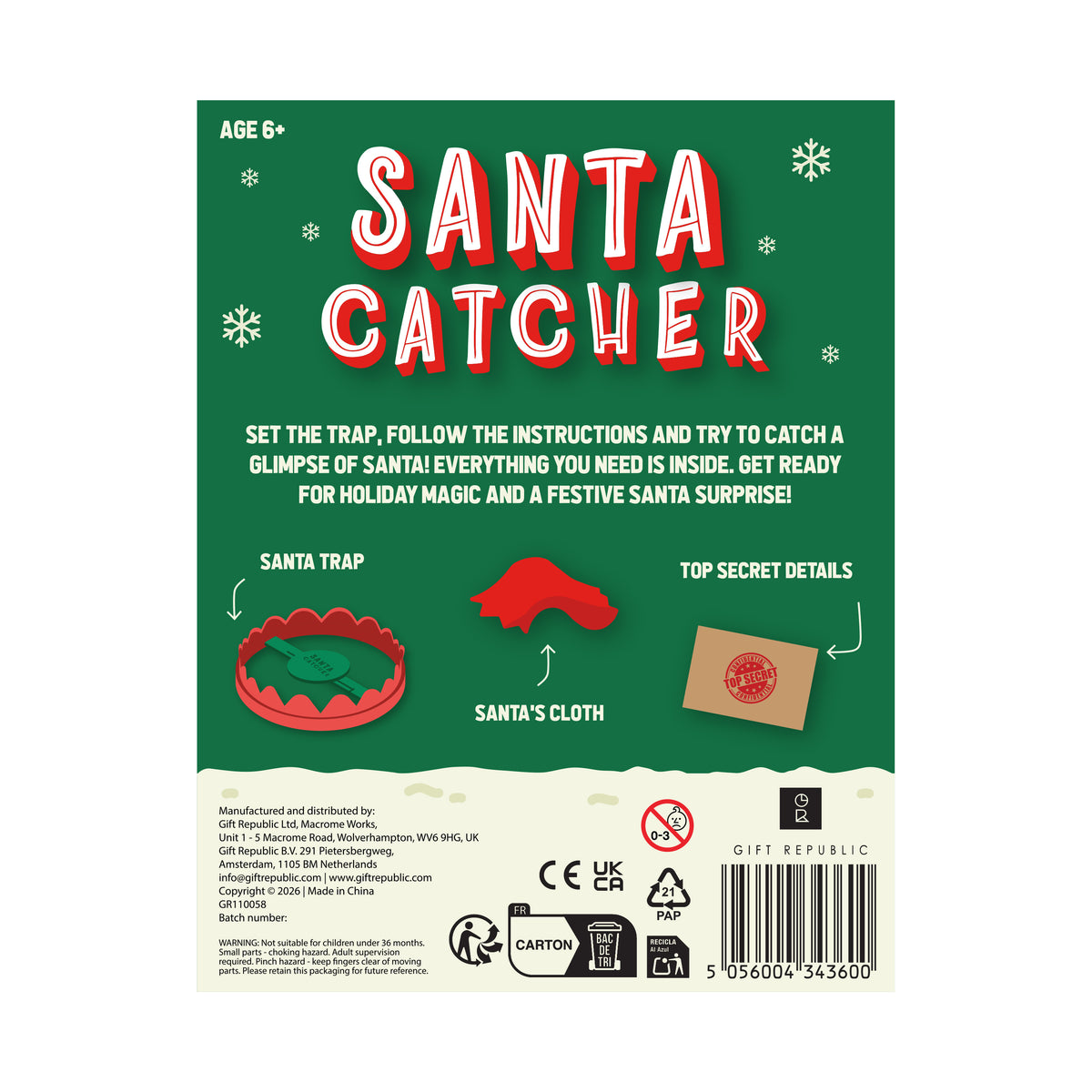 Gift Republic Santa Catcher