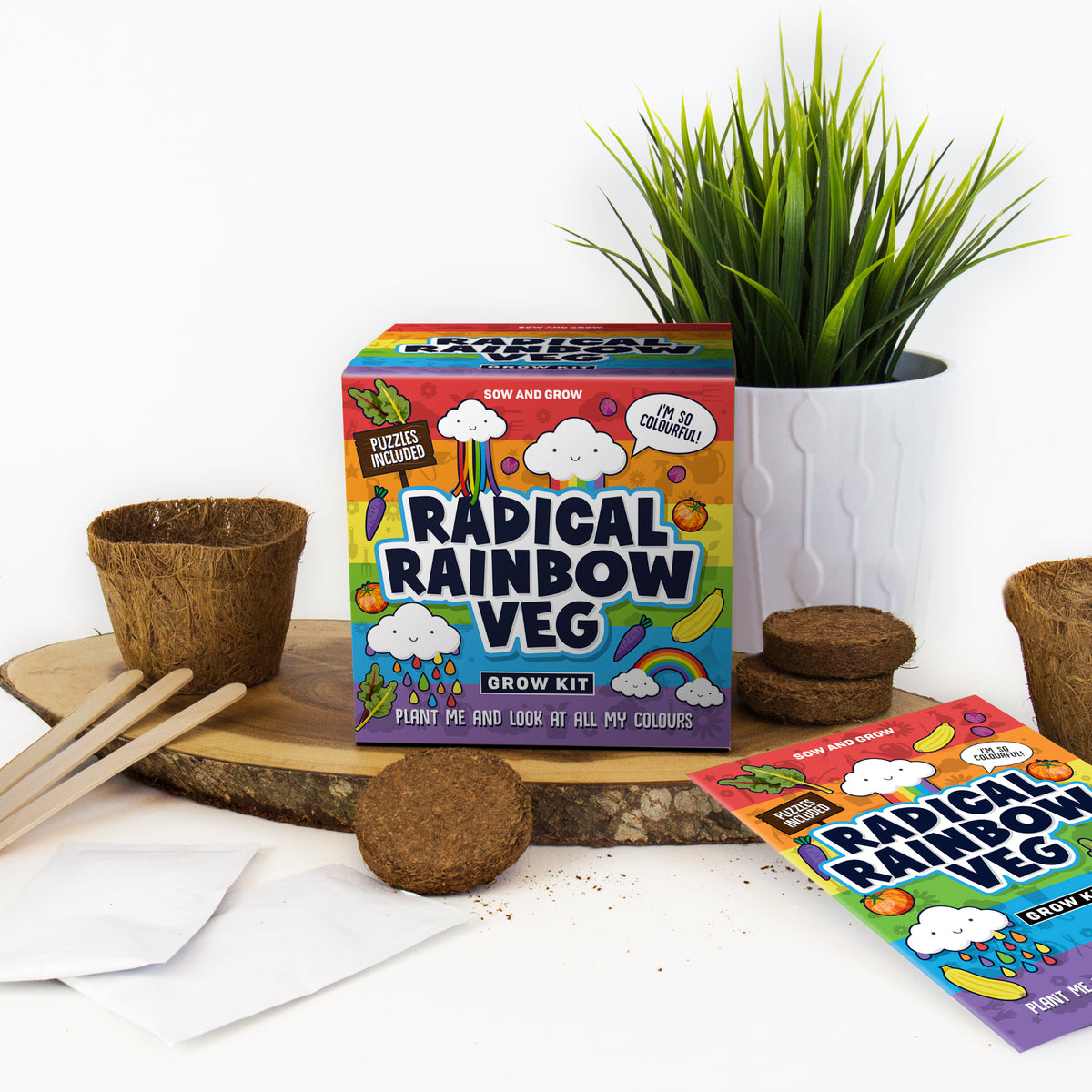 Gift Republic Sow & Grow Radical Rainbow Veg