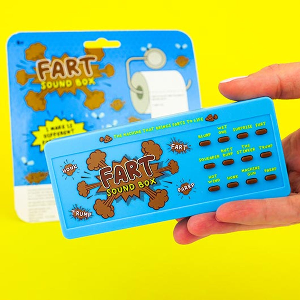 Gift Republic Fart Sound Box - Novelty Prank Toy with 12 Sounds…!