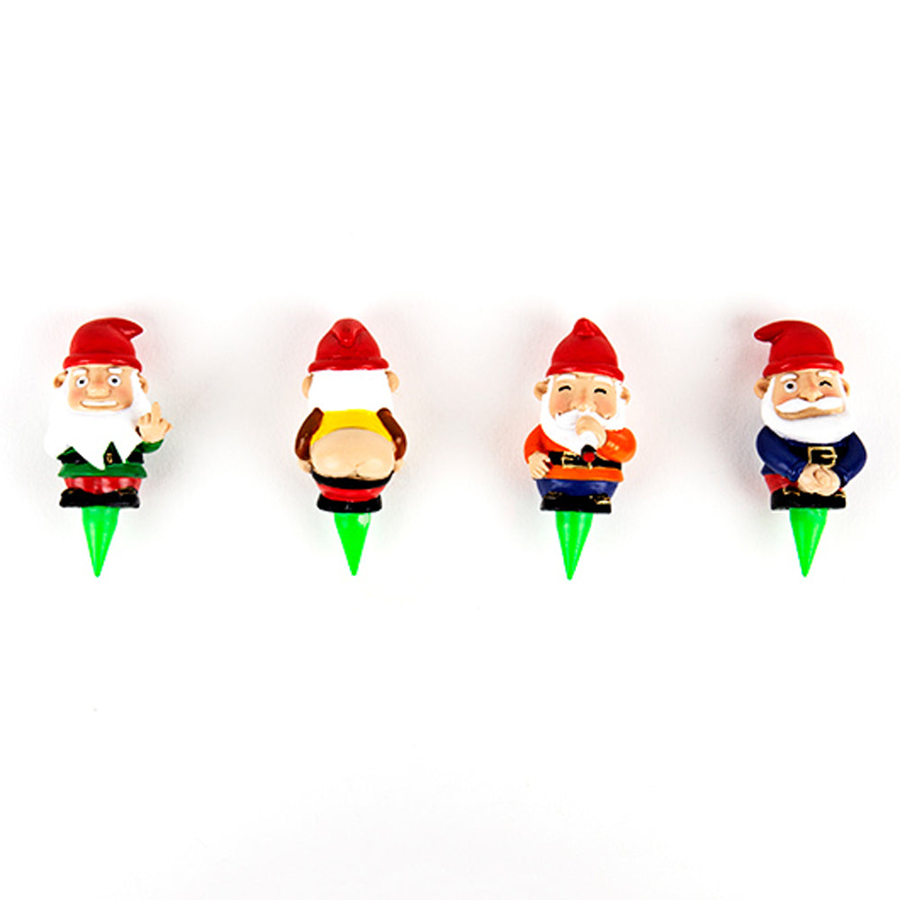 Gift Republic Naughty Gnomes - Novelty Plant Pot Surprises…!