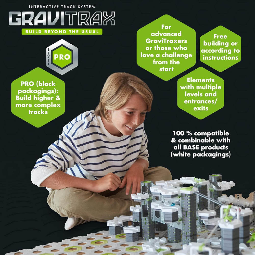 GraviTrax PRO: Starter Set Vertical - Marble Run STEM Toy Ravensburger Age 8+