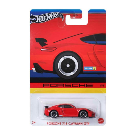 Hot Wheels HRW60 Porsche 718 Cayman GT4 1:64 Diecast Car