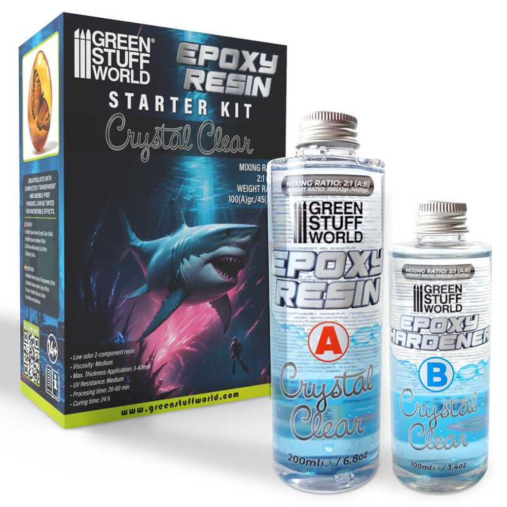 Green Stuff World Clear Epoxy Resin Two-Part 10624