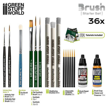 Green Stuff World Starter Brush Set 11644