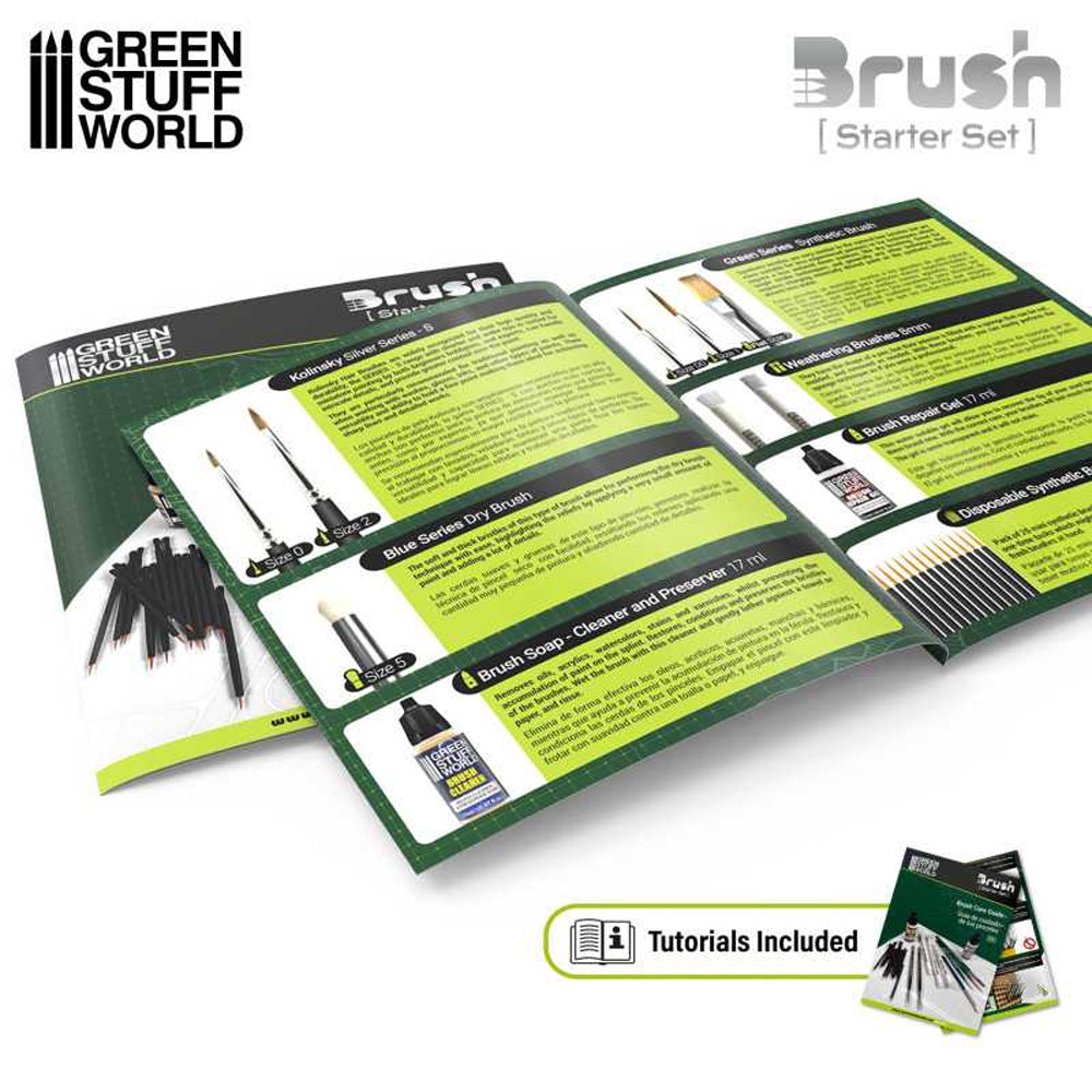 Green Stuff World Starter Brush Set 11644