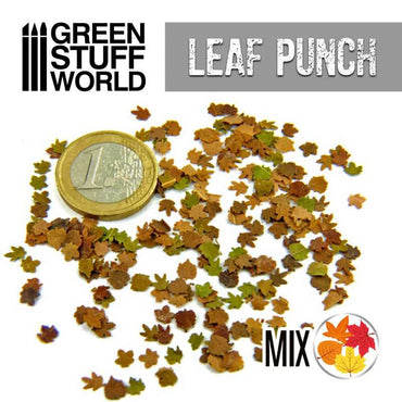 Green Stuff World Miniature Leaf Punch (Grey) 1300