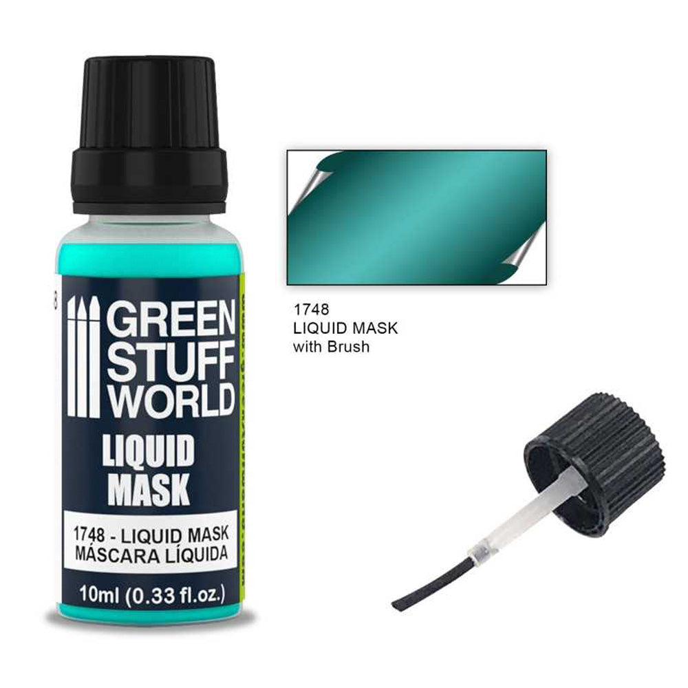 Green Stuff World 1748 Liquid Mask for Model Kit Painting 10ml