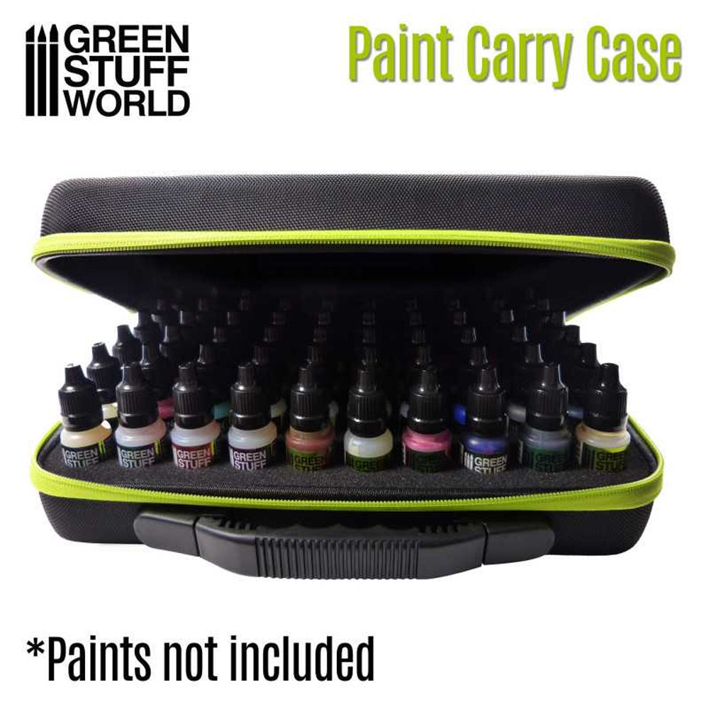 Green Stuff World Paint Carry Case for 60x17ml Acrylic Paint Bottles