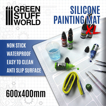 Green Stuff World Silicone Painting Mat XL 600x400mm 2713