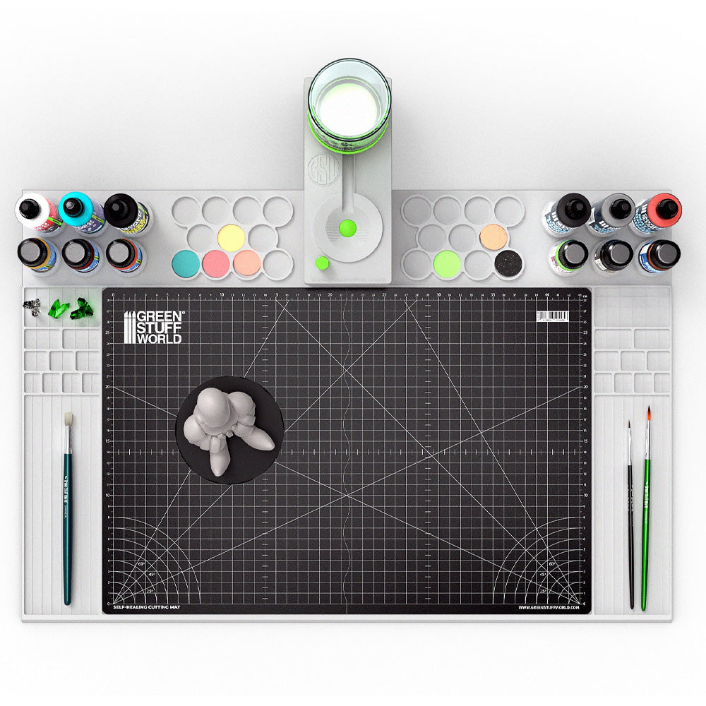 Green Stuff World Silicone Painting Mat with Edges 4562