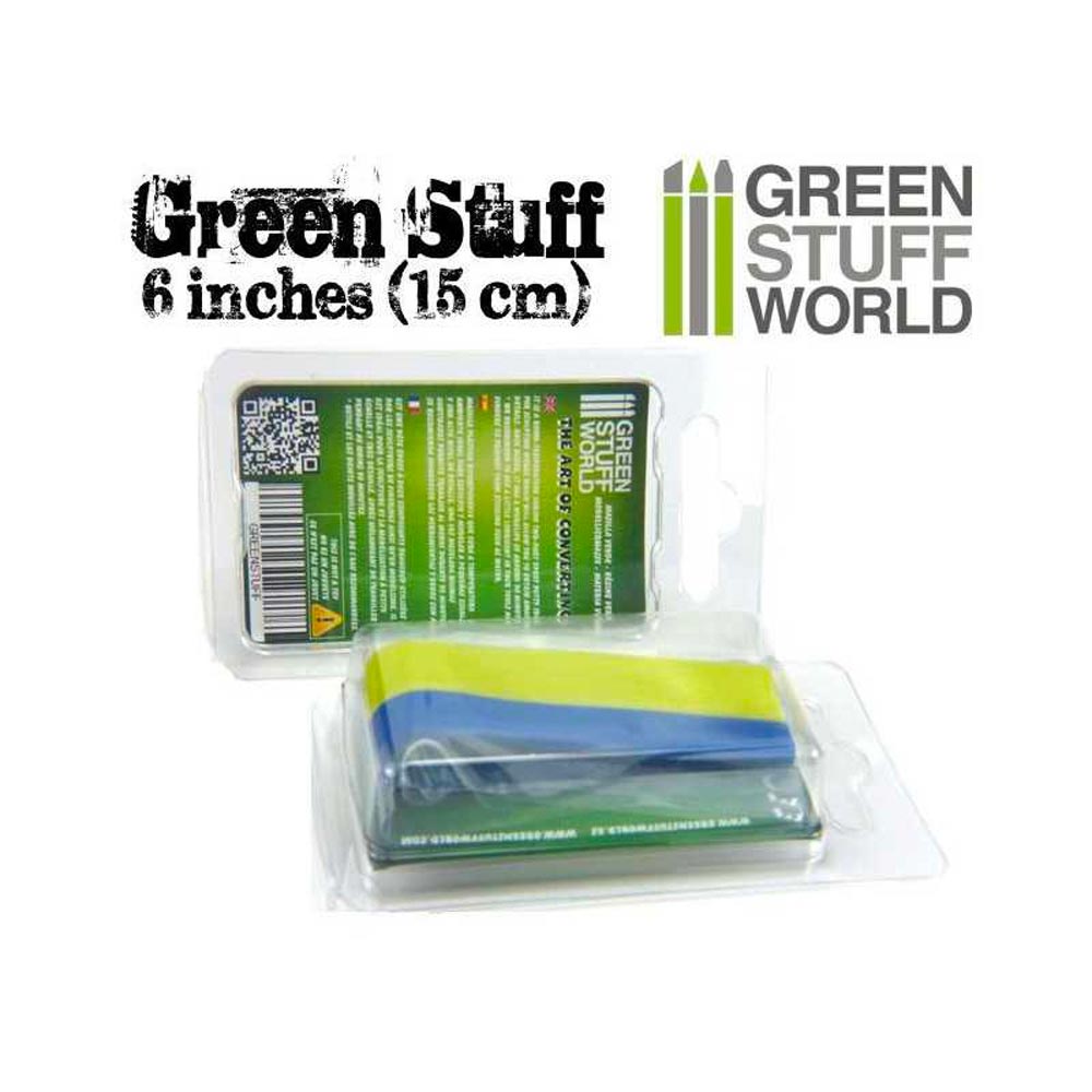 Green Stuff World 15cm/6in Green Stuff Kneadatite Putty