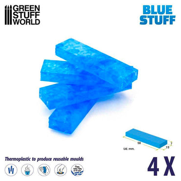Green Stuff World Blue Stuff Mold Bars x4
